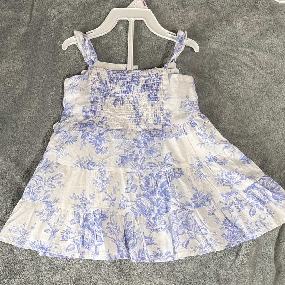 Janie and Jack Blue Floral Dress